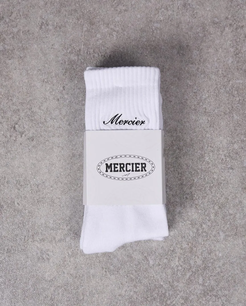 White Signature Mercier 2pack Socks