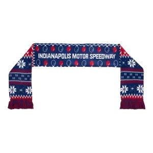 Wing Wheel Flag Ugly Holiday Scarf