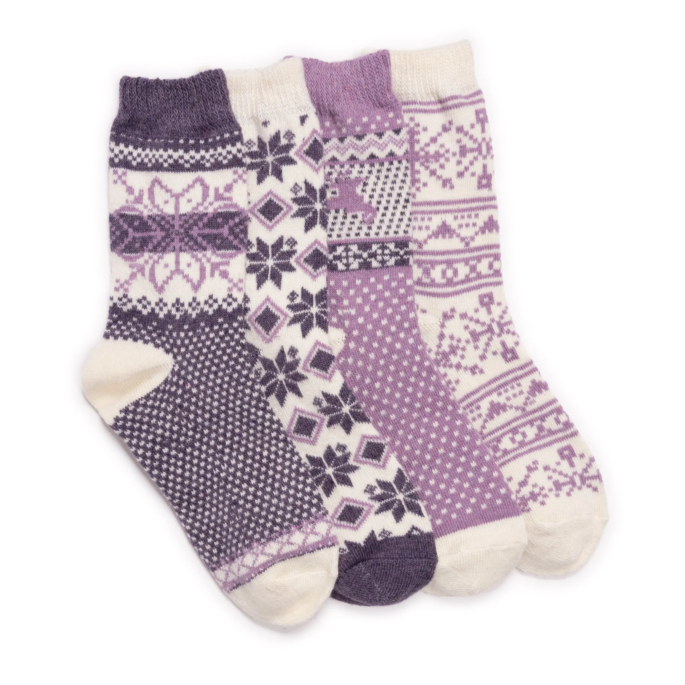 Women's 4 Pair Pack Holiday Boot Socks