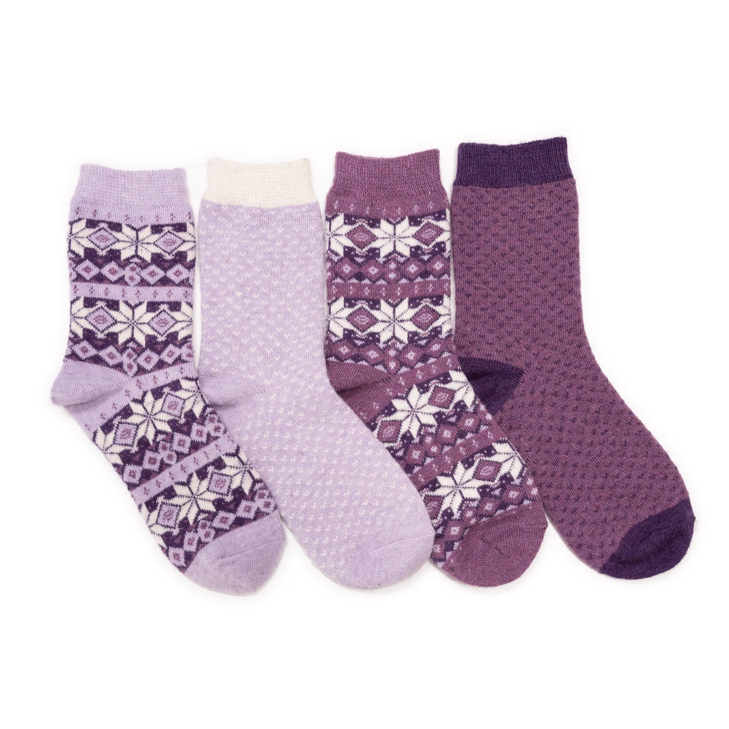 Women's 4 Pair Pack Holiday Boot Socks